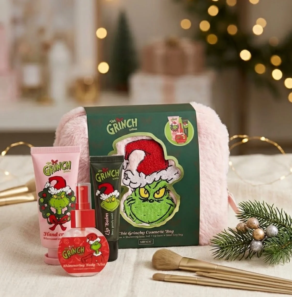 NECESER DE COSMETICA GRINCH