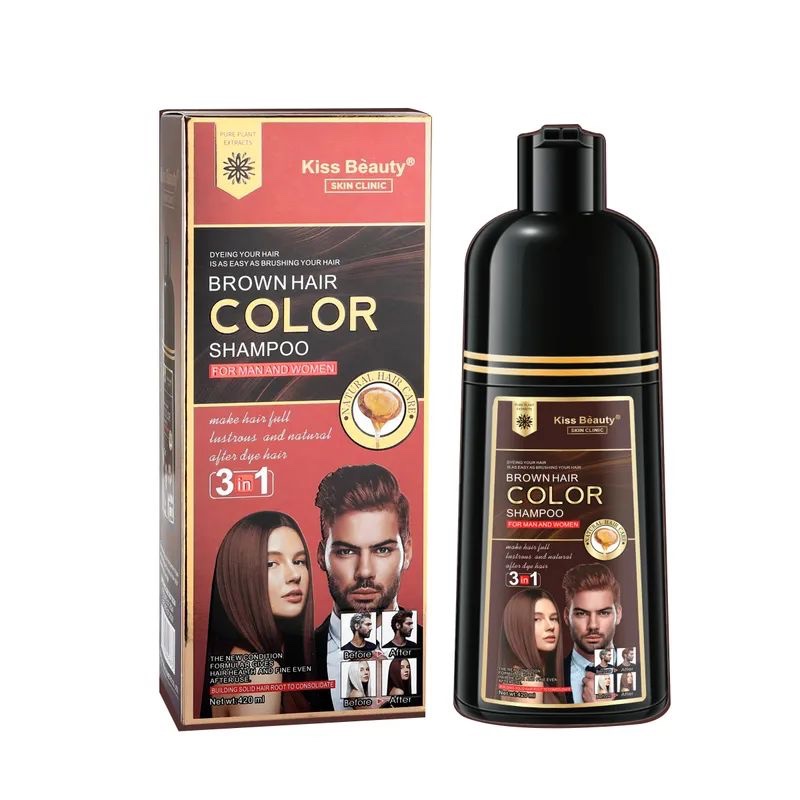 CHAMPÚ PARA EL PELO BRONW MARRÓN